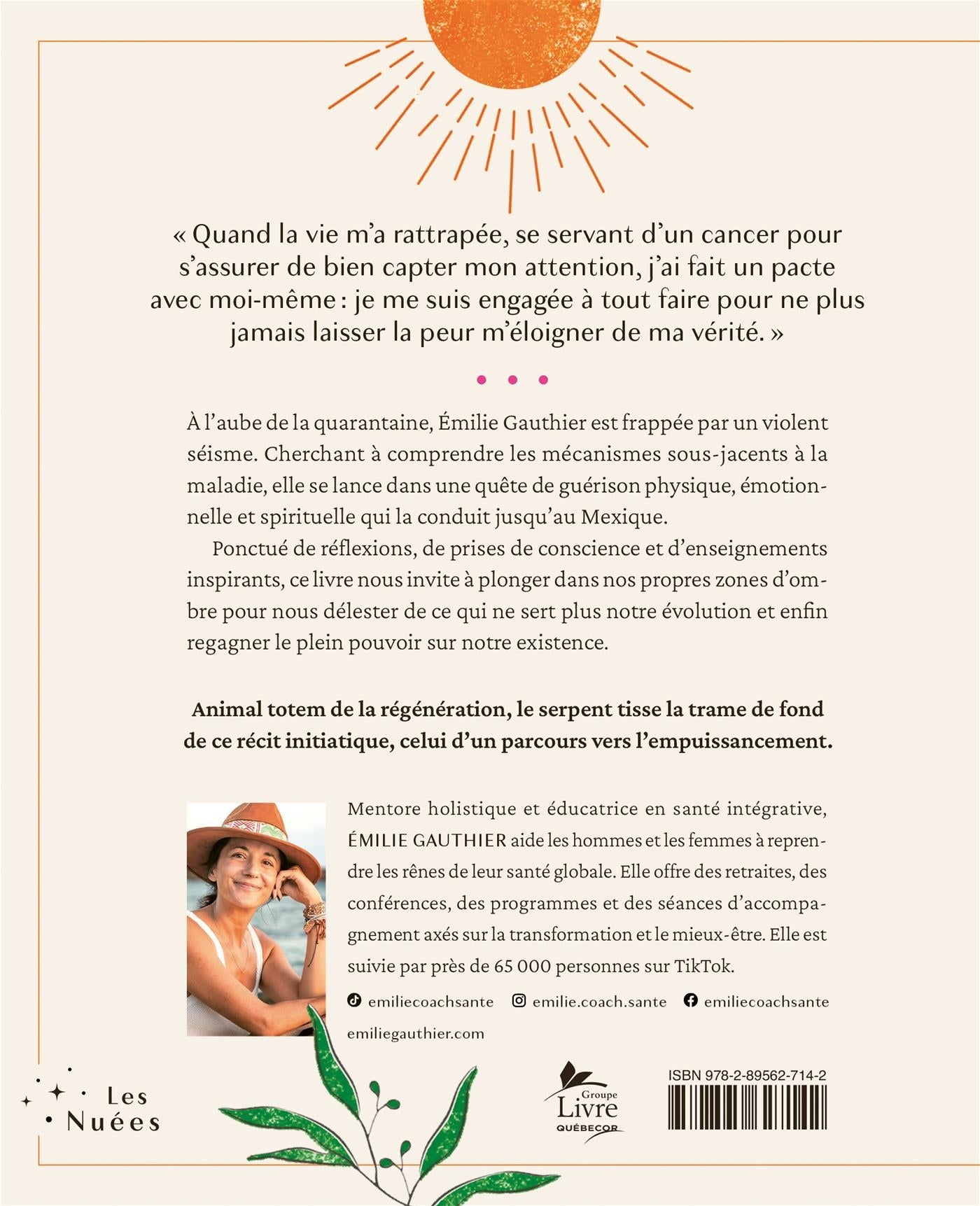 Couverture du livre de La puissance du serpent - papier format