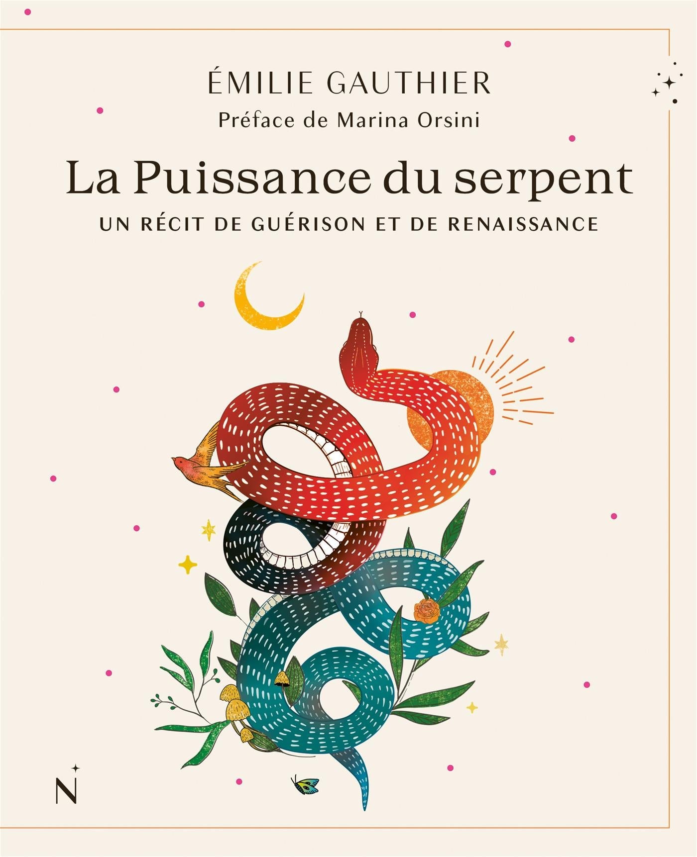Couverture du livre de La puissance du serpent - papier format